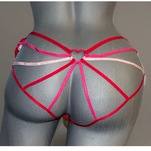 Victorias’s Secret Very Sexy Open-Back Heartware Strappy Cheeky Panty Underwear